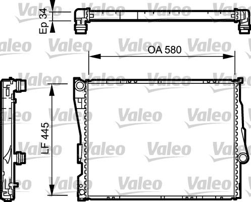 VALEO Radiators, Motora dzesēšanas sistēma 734276