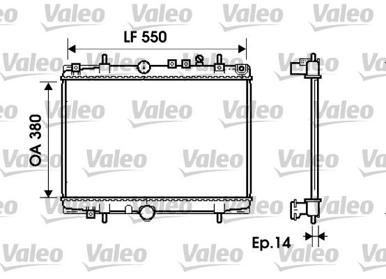 VALEO Radiators, Motora dzesēšanas sistēma 734278