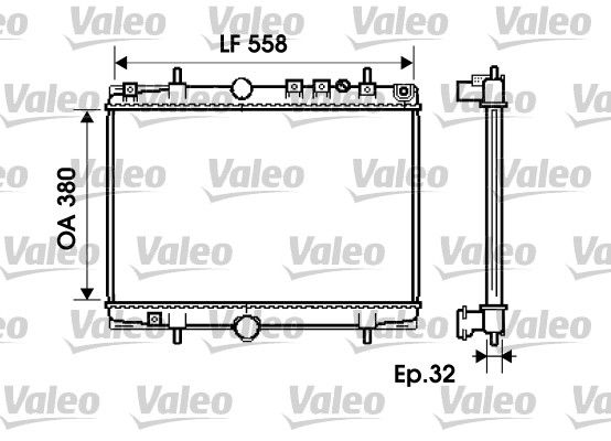 VALEO Radiators, Motora dzesēšanas sistēma 734281