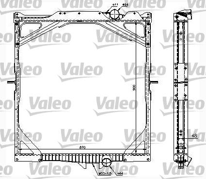 VALEO Radiators, Motora dzesēšanas sistēma 734298