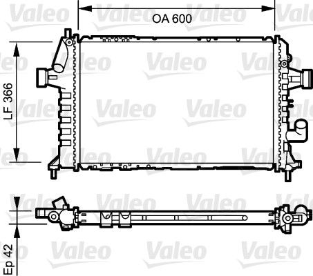 VALEO Radiators, Motora dzesēšanas sistēma 734322