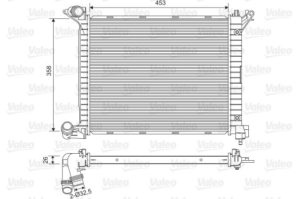 VALEO Radiators, Motora dzesēšanas sistēma 734329