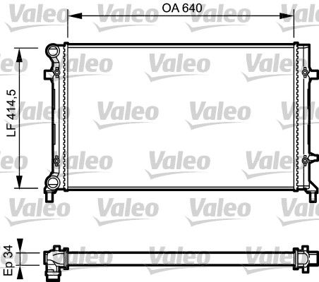 VALEO Radiators, Motora dzesēšanas sistēma 734335