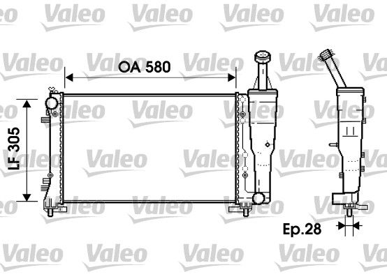 VALEO Radiators, Motora dzesēšanas sistēma 734362