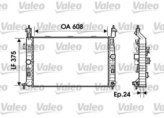 VALEO Radiators, Motora dzesēšanas sistēma 734384