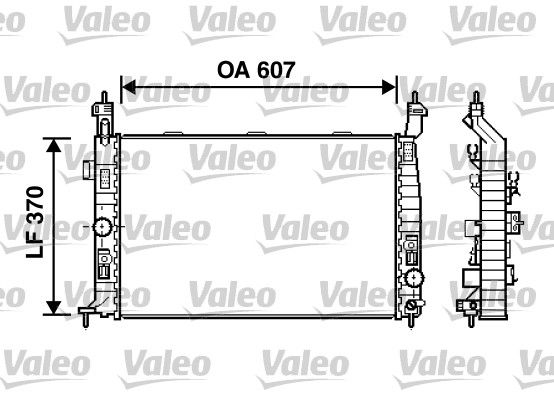 VALEO Radiators, Motora dzesēšanas sistēma 734385