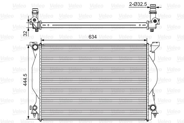 VALEO Radiators, Motora dzesēšanas sistēma 734419