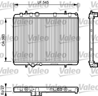 VALEO Radiators, Motora dzesēšanas sistēma 734423