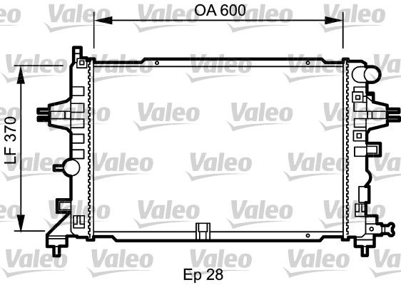VALEO Radiators, Motora dzesēšanas sistēma 734432