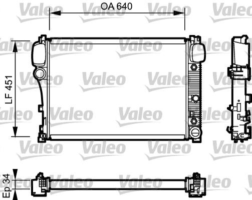 VALEO Radiators, Motora dzesēšanas sistēma 734447