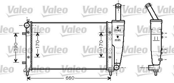 VALEO Radiators, Motora dzesēšanas sistēma 734457