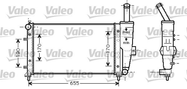 VALEO Radiators, Motora dzesēšanas sistēma 734459