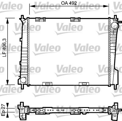 VALEO Radiators, Motora dzesēšanas sistēma 734461