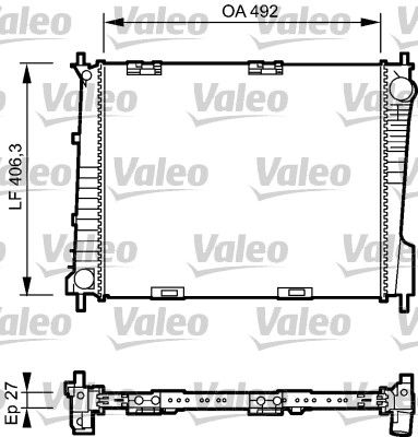 VALEO Radiators, Motora dzesēšanas sistēma 734462