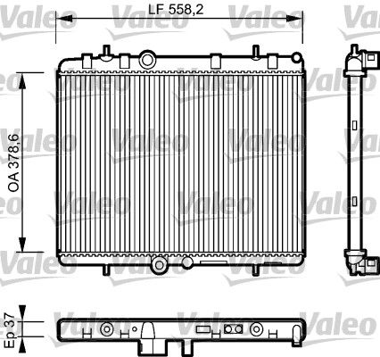 VALEO Radiators, Motora dzesēšanas sistēma 734463