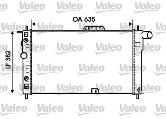 VALEO Radiators, Motora dzesēšanas sistēma 734596