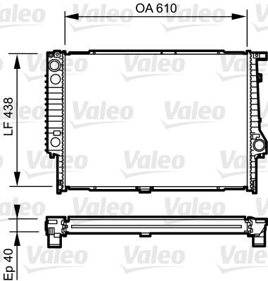 VALEO Radiators, Motora dzesēšanas sistēma 734615