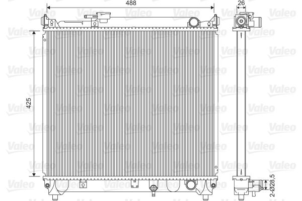 VALEO Radiators, Motora dzesēšanas sistēma 734662