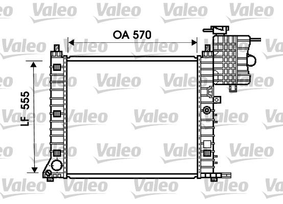 VALEO Radiators, Motora dzesēšanas sistēma 734674