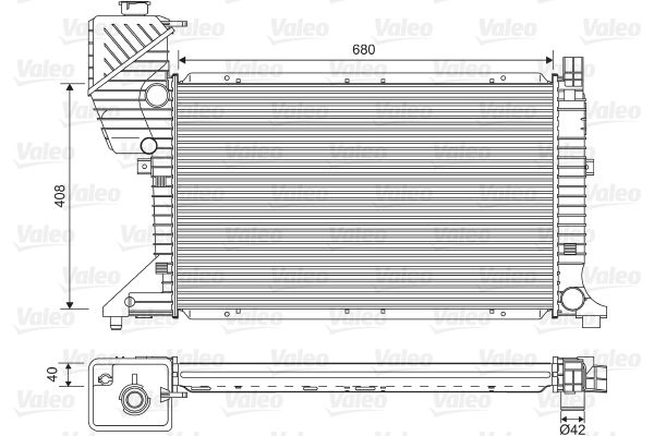 VALEO Radiators, Motora dzesēšanas sistēma 734689