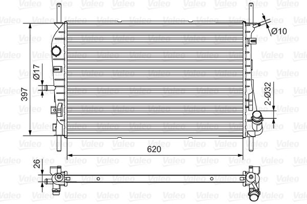 VALEO Radiators, Motora dzesēšanas sistēma 734699