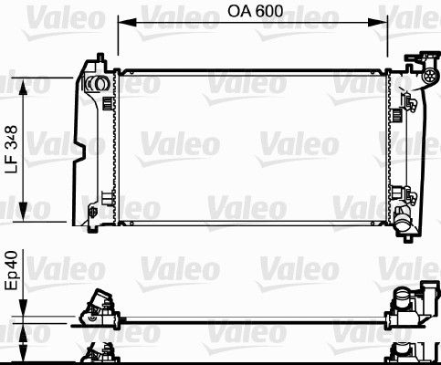 VALEO Radiators, Motora dzesēšanas sistēma 734711