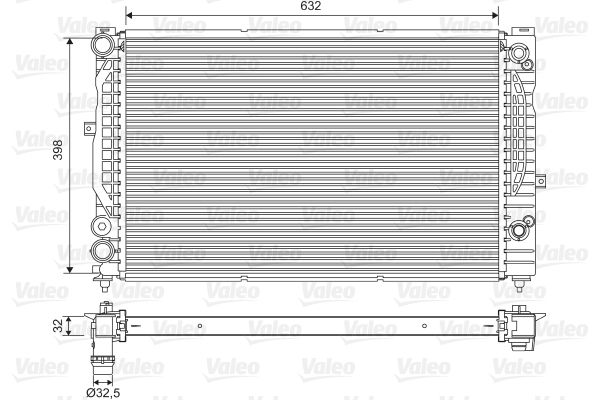 VALEO Radiators, Motora dzesēšanas sistēma 734752