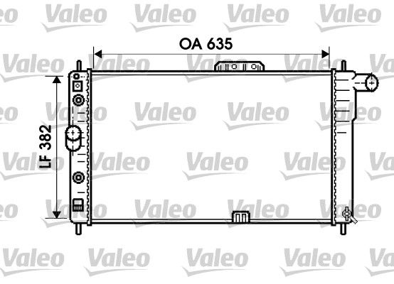 VALEO Radiators, Motora dzesēšanas sistēma 734761