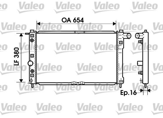 VALEO Radiators, Motora dzesēšanas sistēma 734765