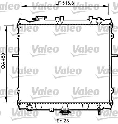 VALEO Radiators, Motora dzesēšanas sistēma 734788