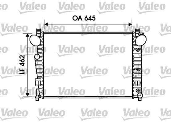 VALEO Radiators, Motora dzesēšanas sistēma 734801