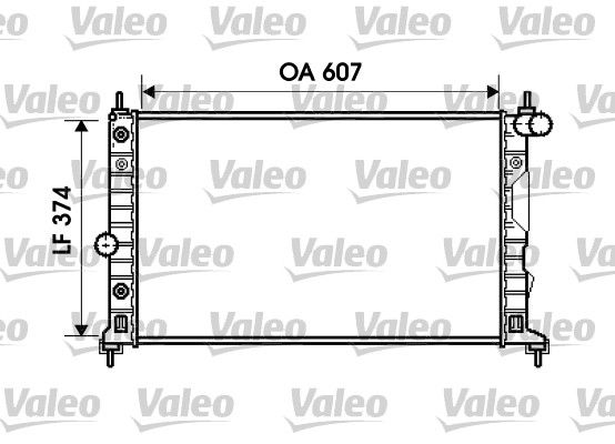VALEO Radiators, Motora dzesēšanas sistēma 734831