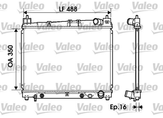 VALEO Radiators, Motora dzesēšanas sistēma 734841