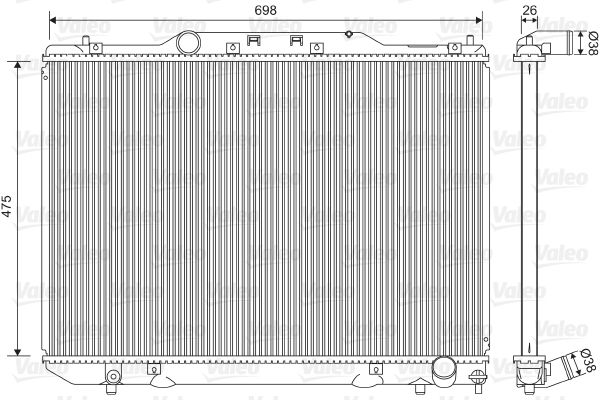 VALEO Radiators, Motora dzesēšanas sistēma 734850