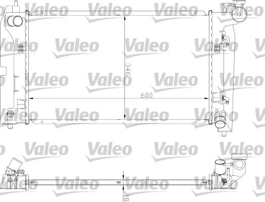 VALEO Radiators, Motora dzesēšanas sistēma 734851