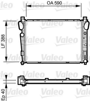 VALEO Radiators, Motora dzesēšanas sistēma 734855