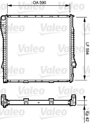 VALEO Radiators, Motora dzesēšanas sistēma 734894