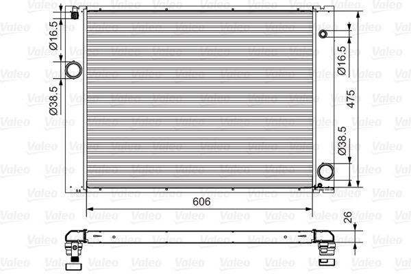 VALEO Radiators, Motora dzesēšanas sistēma 734897