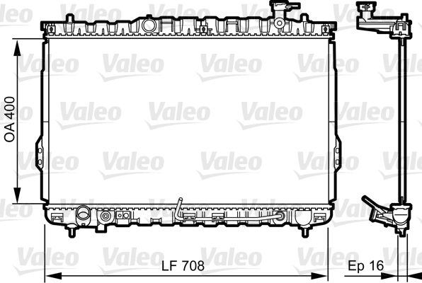 VALEO Radiators, Motora dzesēšanas sistēma 734909