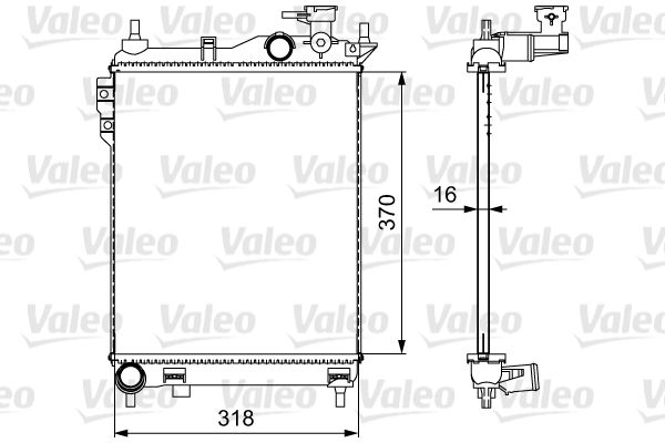 VALEO Radiators, Motora dzesēšanas sistēma 734910
