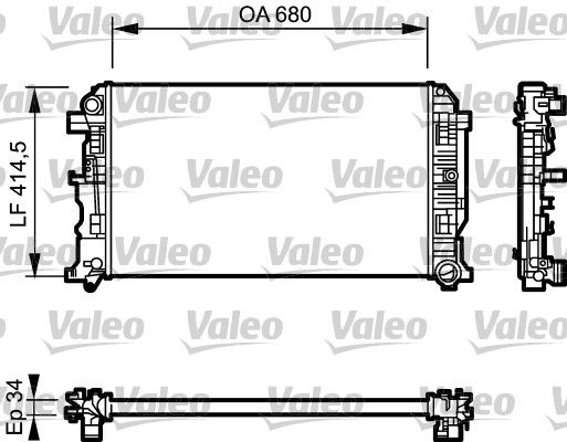 VALEO Radiators, Motora dzesēšanas sistēma 734928