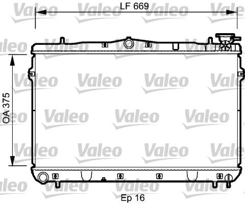 VALEO Radiators, Motora dzesēšanas sistēma 734950