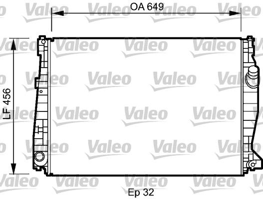 VALEO Radiators, Motora dzesēšanas sistēma 735021