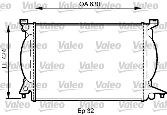 VALEO Radiators, Motora dzesēšanas sistēma 735024