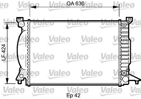 VALEO Radiators, Motora dzesēšanas sistēma 735025