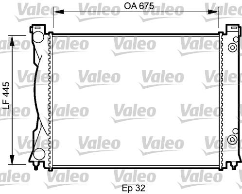 VALEO Radiators, Motora dzesēšanas sistēma 735026