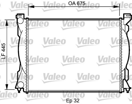 VALEO Radiators, Motora dzesēšanas sistēma 735027