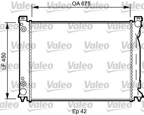 VALEO Radiators, Motora dzesēšanas sistēma 735030