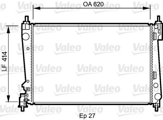 VALEO Radiators, Motora dzesēšanas sistēma 735041