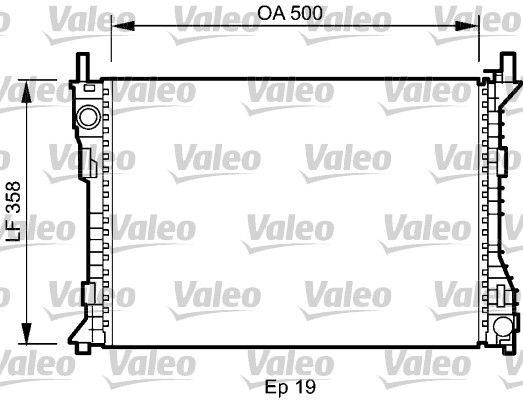 VALEO Radiators, Motora dzesēšanas sistēma 735045